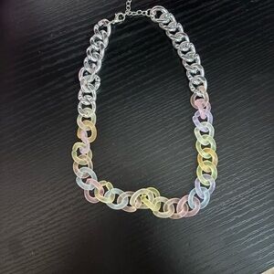 Multicolor Chain Necklace
